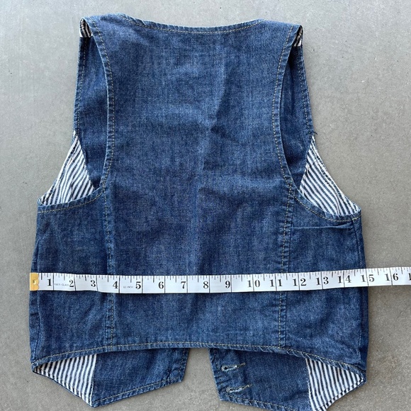 Wet Seal Denim Vest - Picture 2 of 2